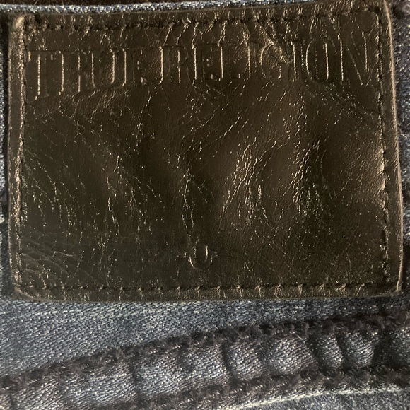 Rare! Made in USA 🇺🇸 Ricky Ropestitch True Religion size 32x33 - Picture 2 of 14